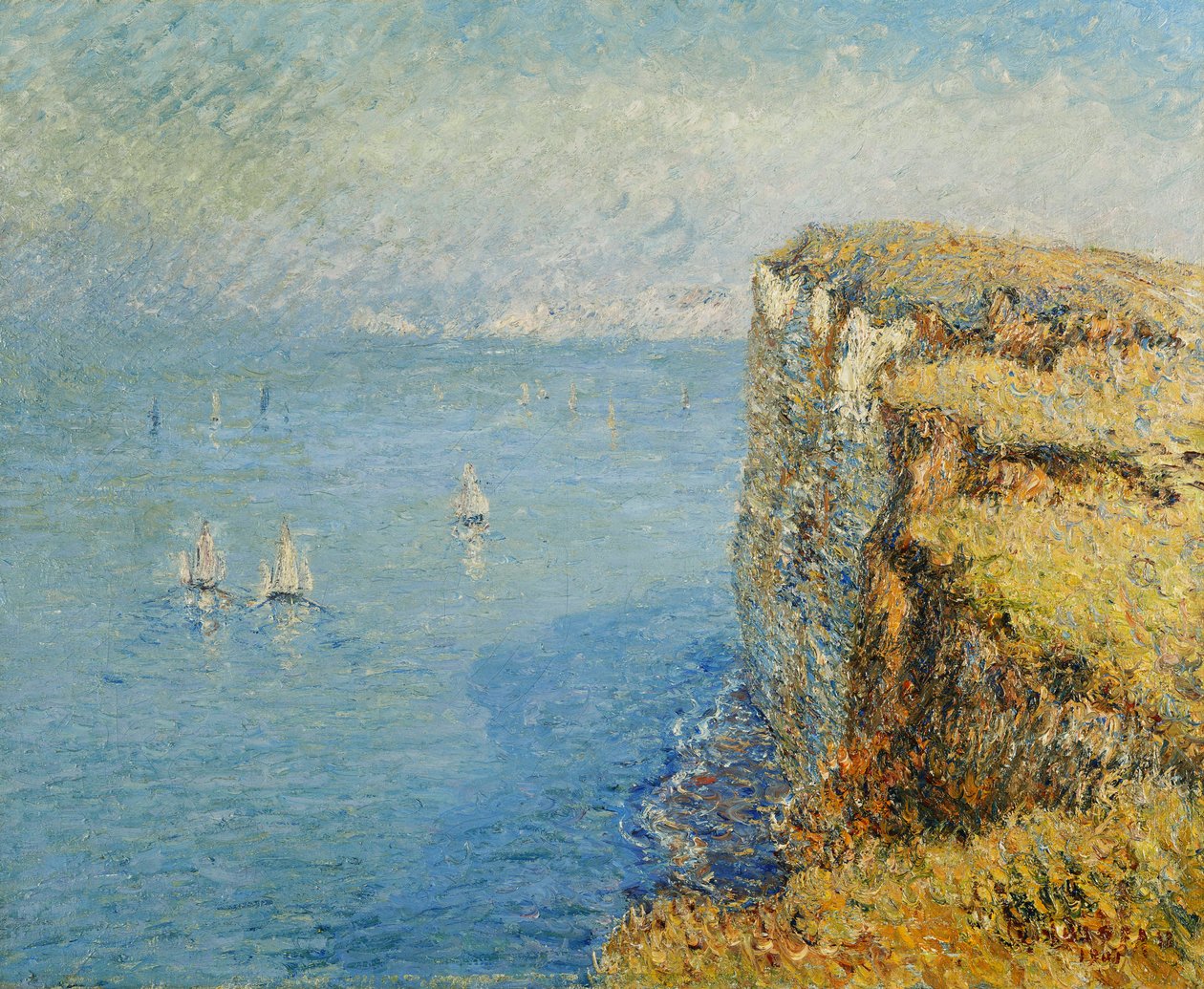 Klippor i Normandie; Klippor i Normandie, 1901 av Gustave Loiseau