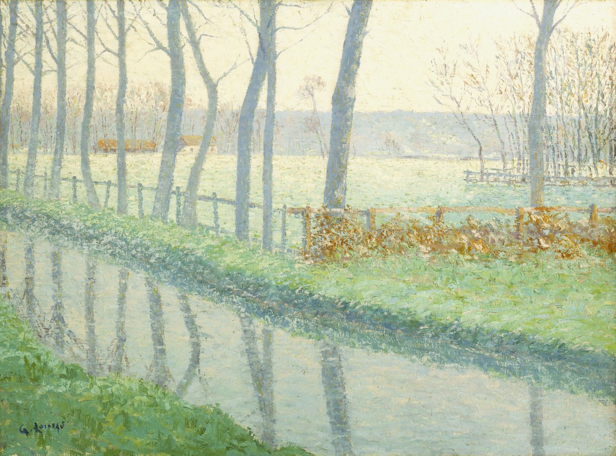 The Sausseron, Nesles-la-Vallee, ca 1891 av Gustave Loiseau