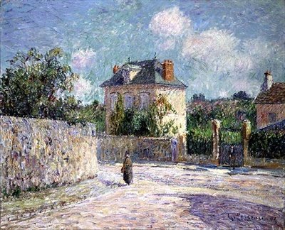 Det lilla borgerliga huset av Gustave Loiseau