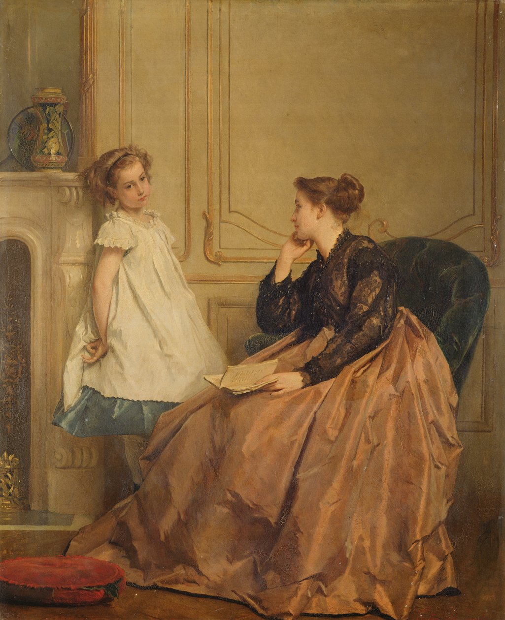 Bedtime Stories, 1867 av Gustave Léonard de Jonghe