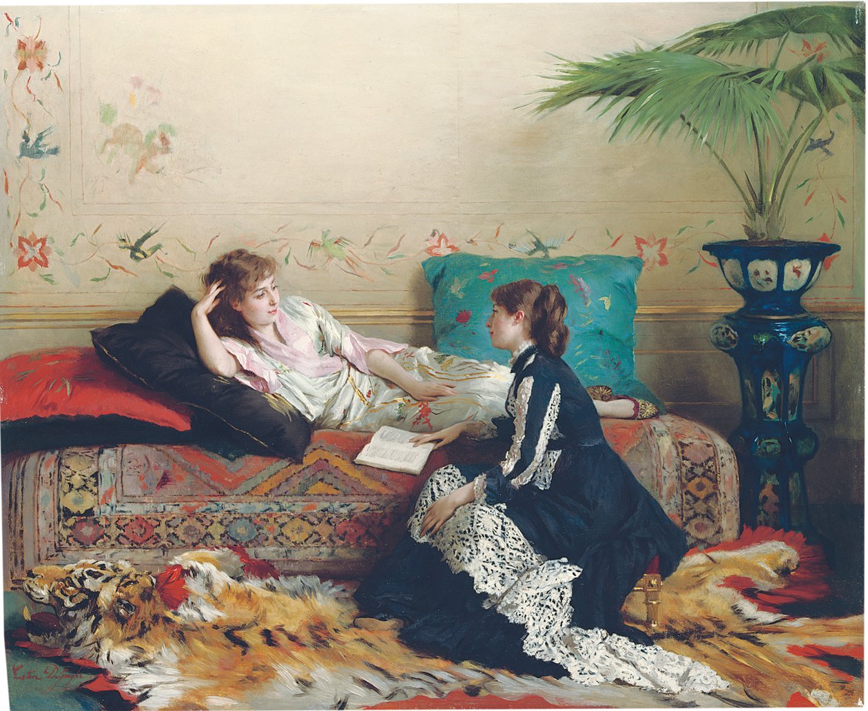 Idle ögonblick av Gustave Léonard de Jonghe