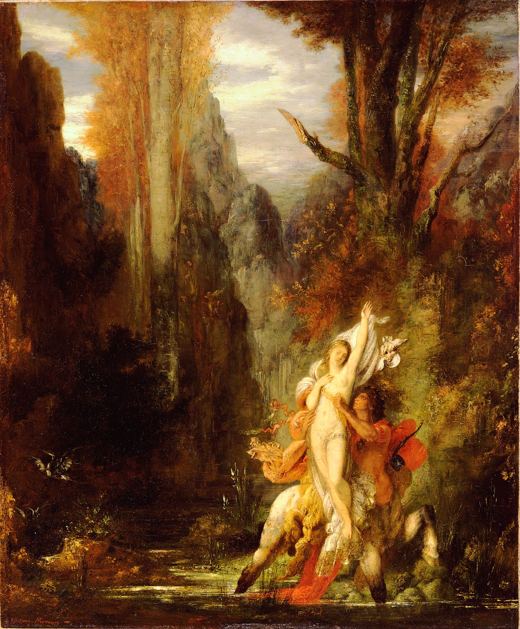 Dejanira (höst) av Gustave Moreau