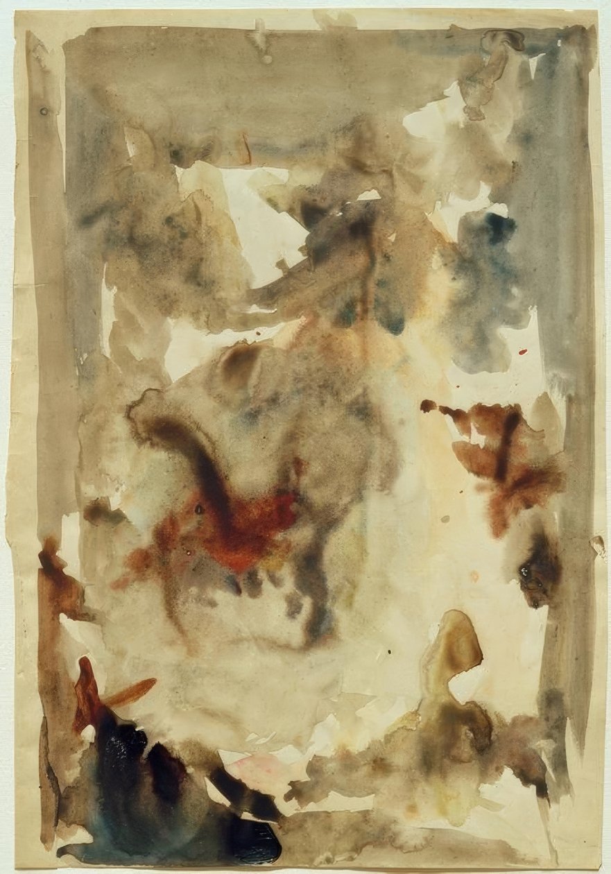 Kompositionsstudie av Gustave Moreau