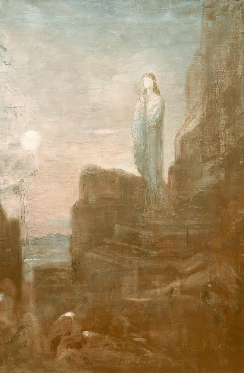 Helene på Trojas vallar av Gustave Moreau