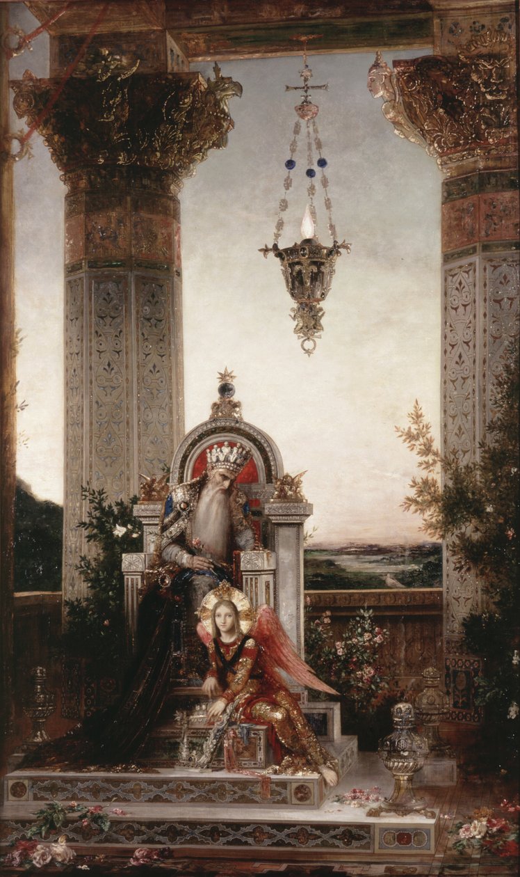 Kung David av Gustave Moreau
