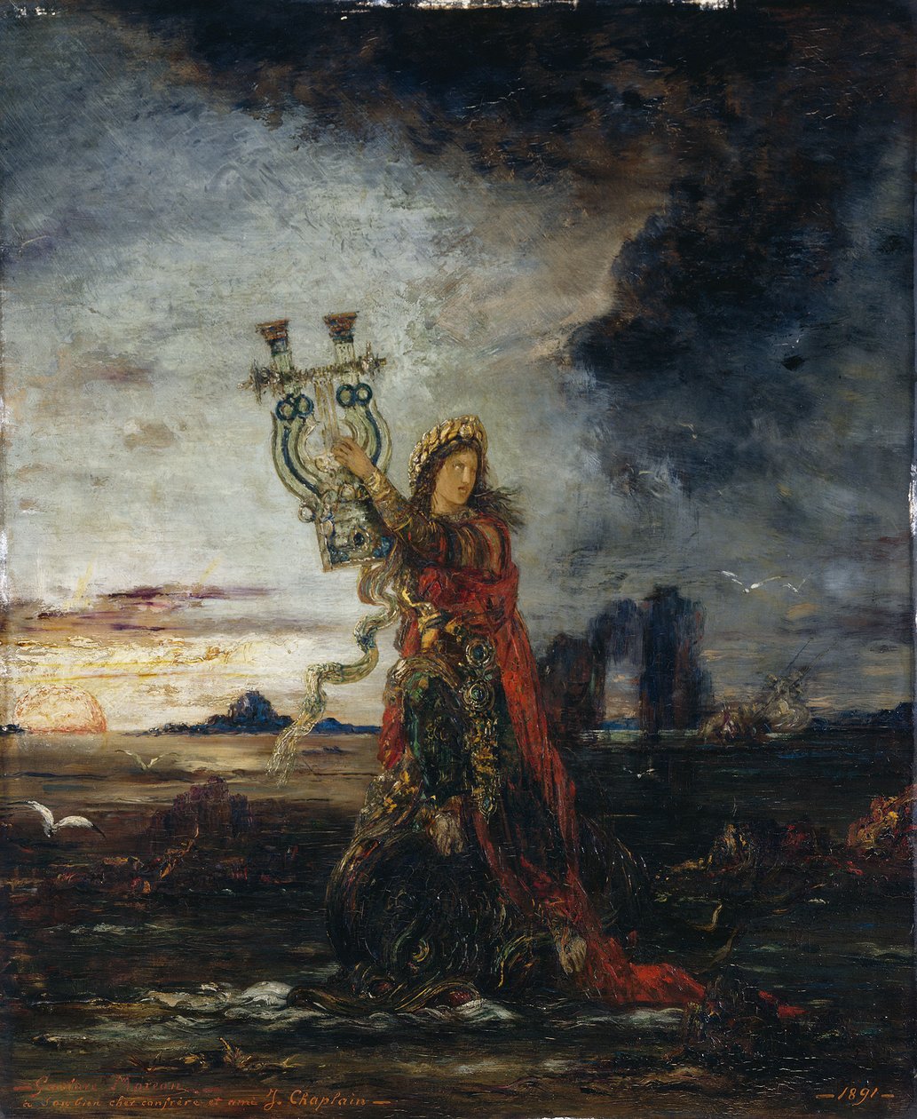 Moreau - Arion, 1891 av Gustave Moreau