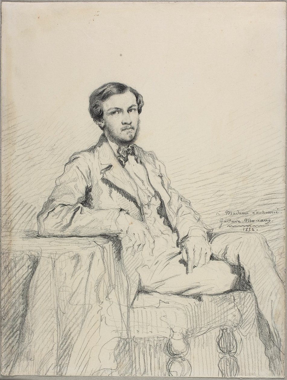 Porträtt av Eugene Lacheurié av Gustave Moreau