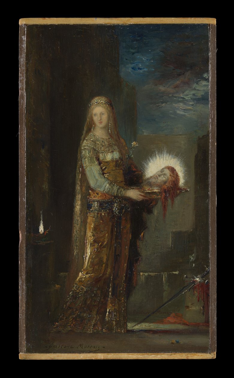 Salome med Johannes Döparens huvud av Gustave Moreau