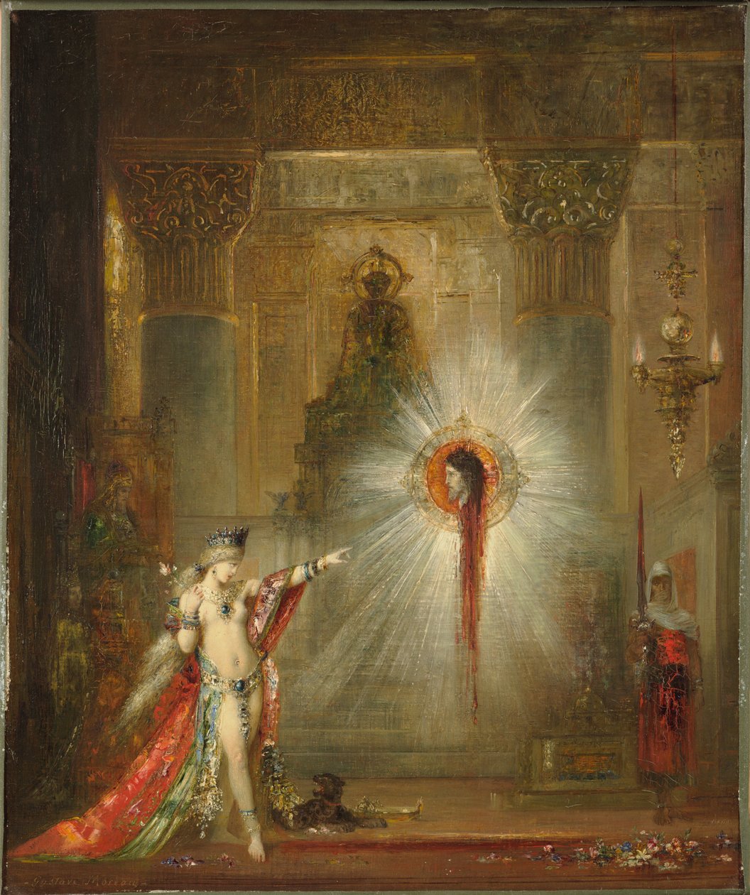 Föreställningen av Gustave Moreau