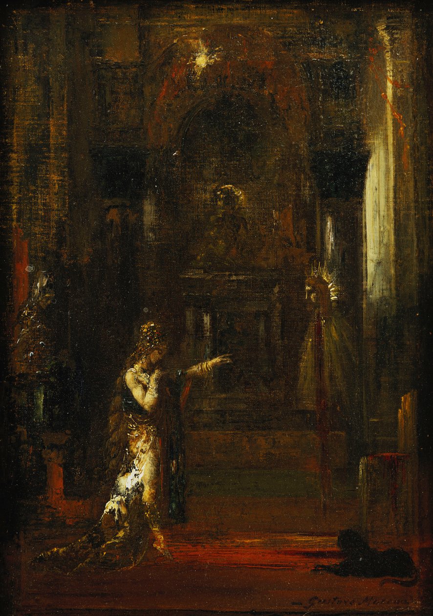 Uppenbarelsen, c.1876 av Gustave Moreau
