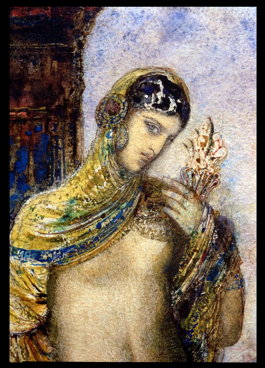 Detalj från Song of Songs från 83718 av Gustave Moreau
