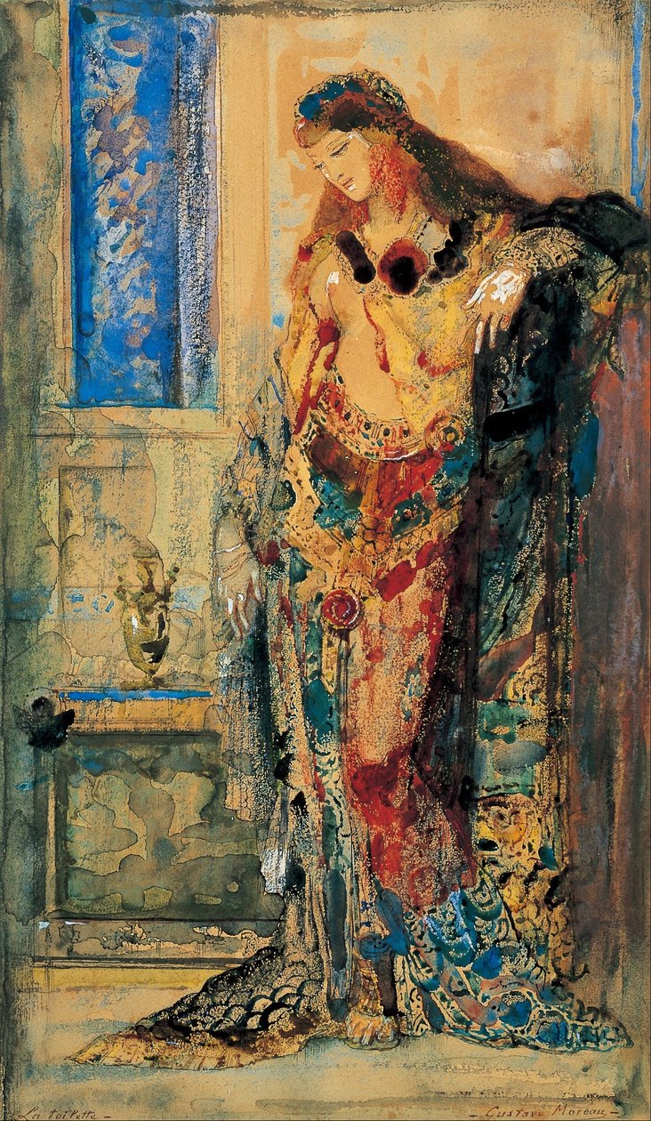Toaletten av Gustave Moreau