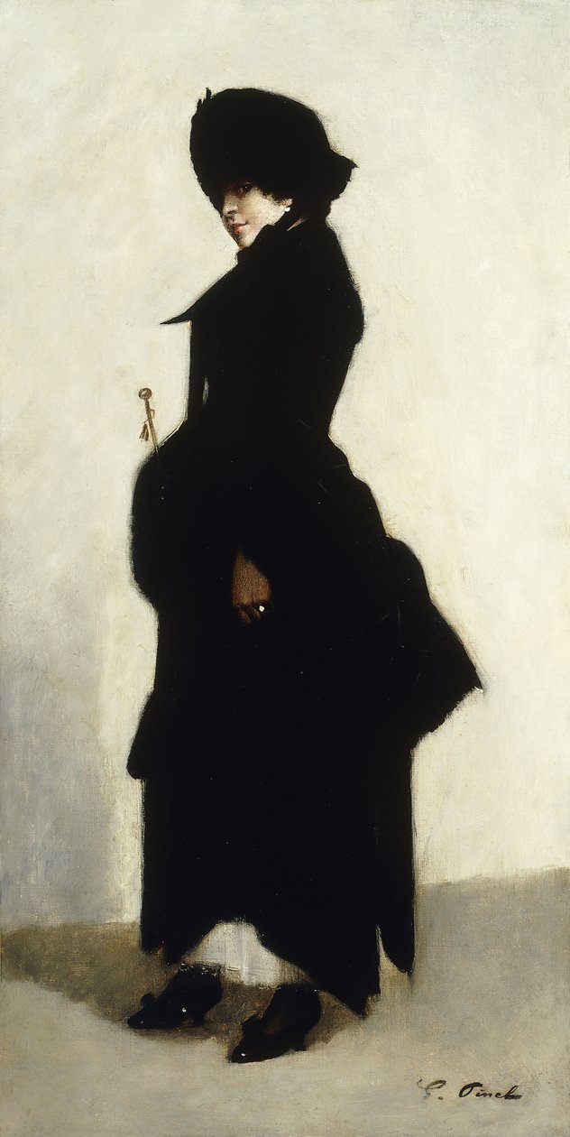Eleganta damer av Gustave Nicolas Pinel