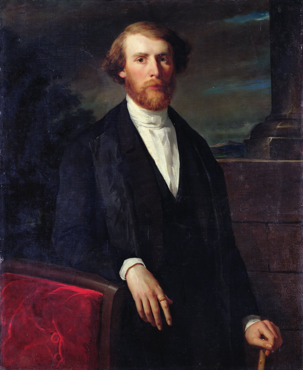 Porträtt av Pierre Schlumberger, 1864 av Gustave Ricard