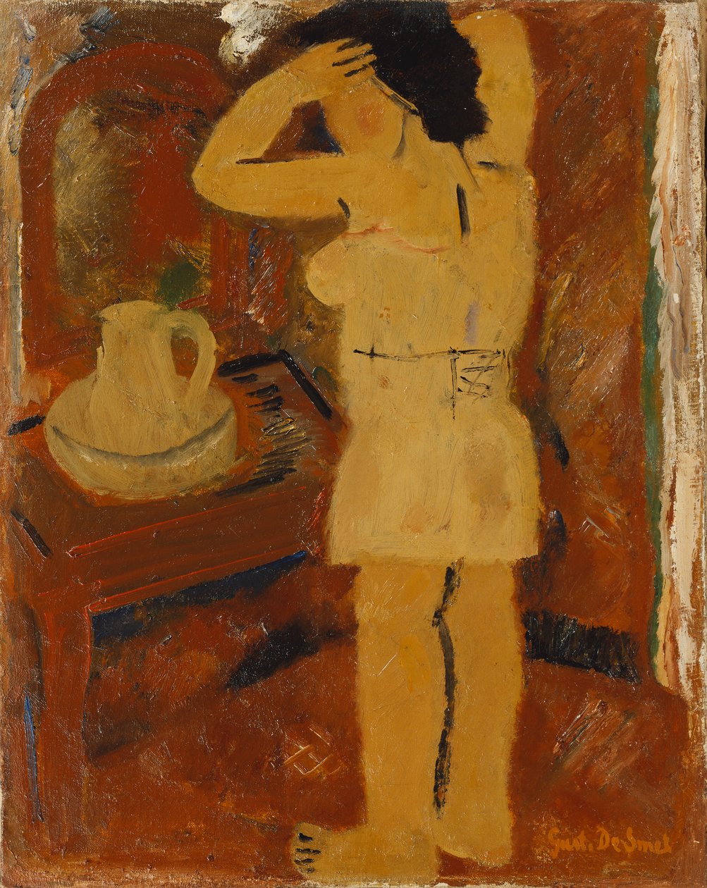 La Toilette - Dekorera av Gustave de Smet