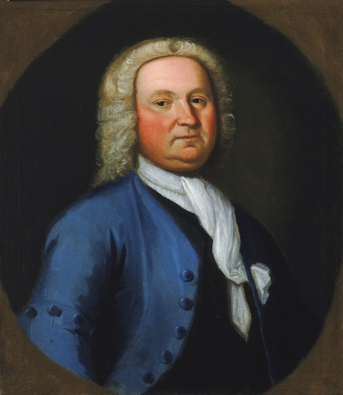 Dr Gustavus Brown, 1742. av Gustavus Hesselius