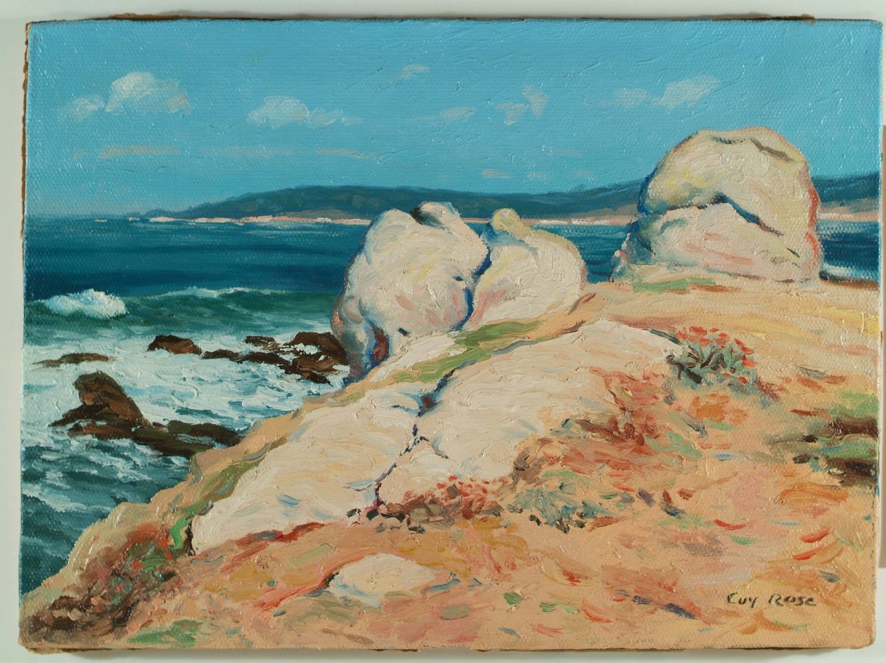Monterey kust av Guy Rose