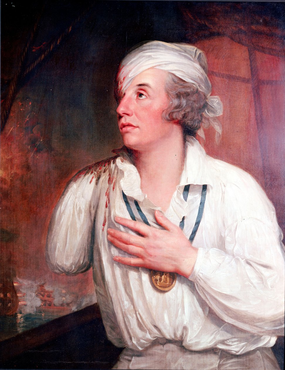 Konteramiral Horatio Nelson av Guy (attr. to) Head