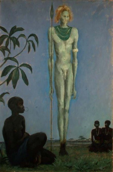 En Dinka Herdsman av Guy Richard Charles Wyndham