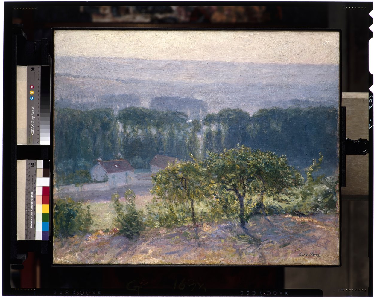 Sen eftermiddag, Giverny, ca 1905-1913 (olja på duk) av Guy Rose
