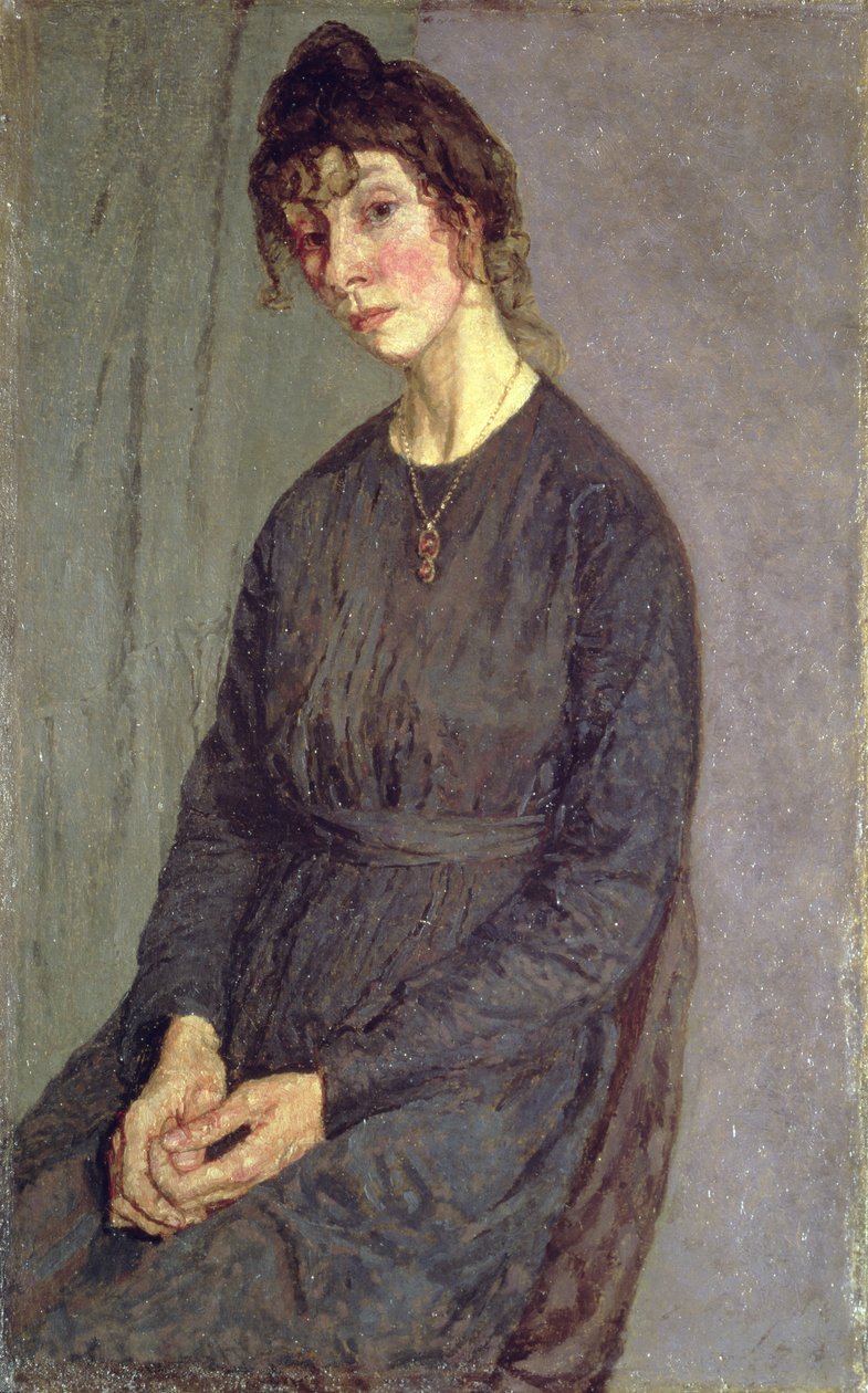 Porträtt av Chloe Boughton-Leigh (olja på duk) av Gwen John