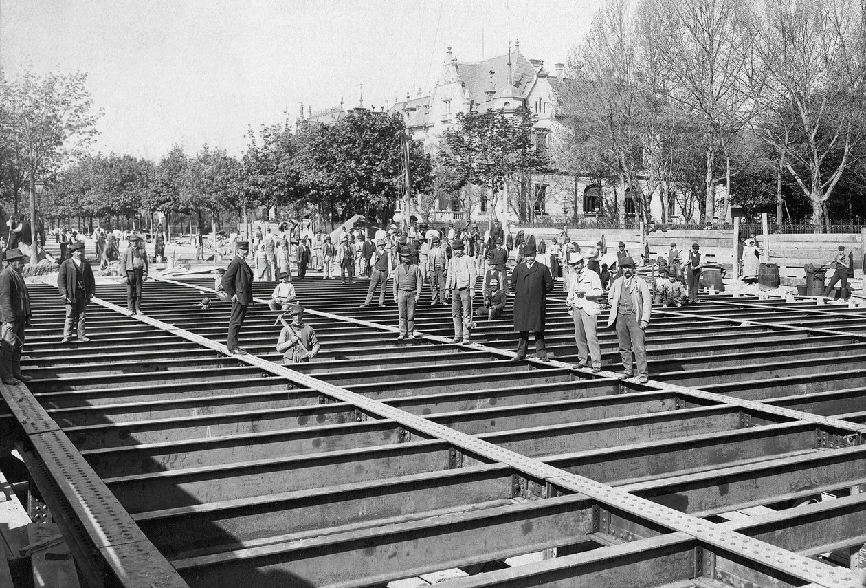 1896-17 järnväg Arena väg György Klösz 2 av György Klösz