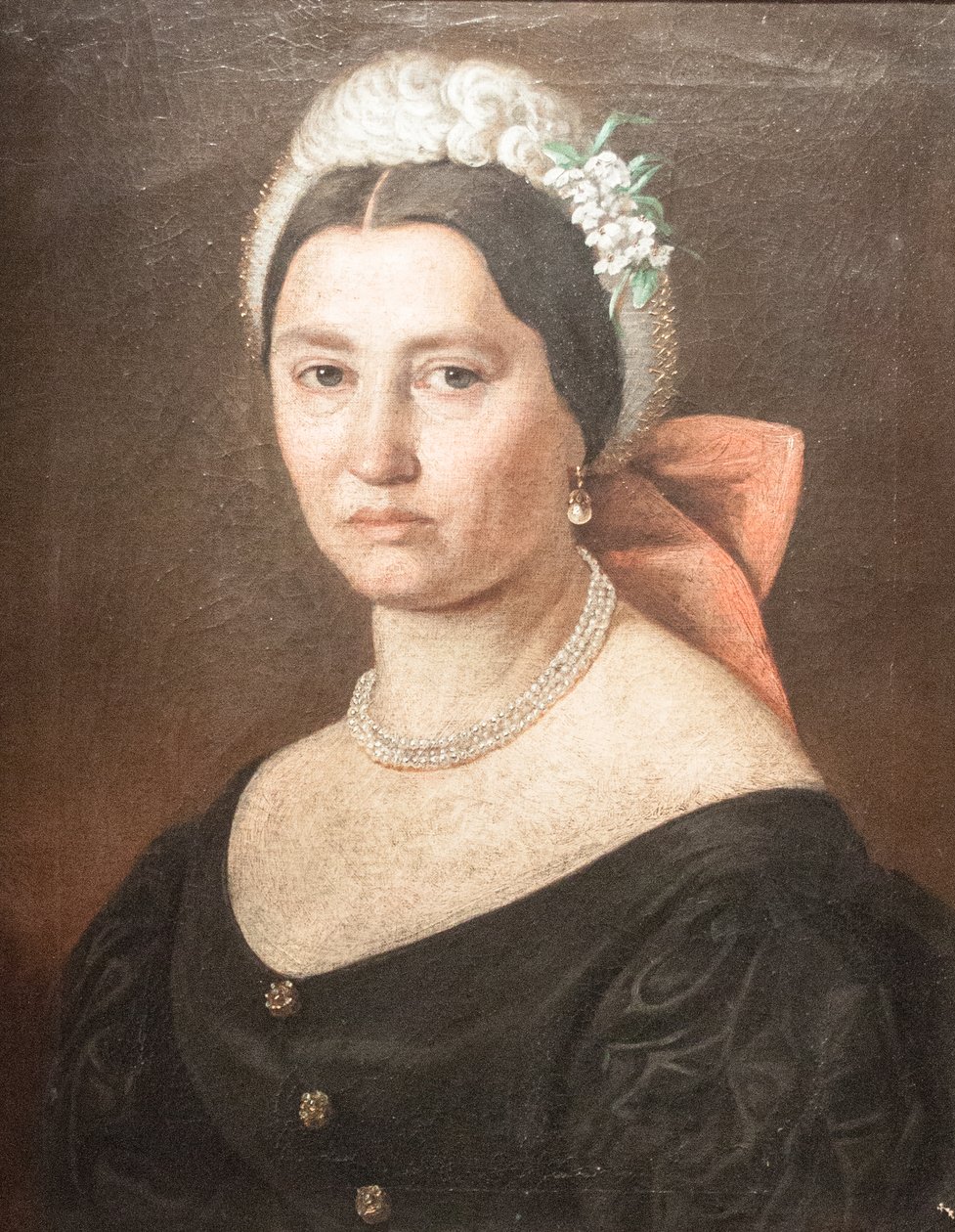  Portrait of Netusne StarknMagyar: Stark Netusne portrejan av Gyula Benczúr
