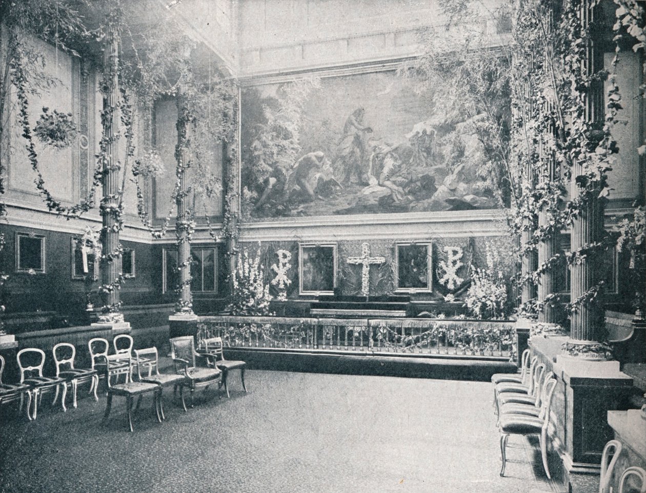 The Private Chapel of Buckingham Palace, c1910 1911 av HN King