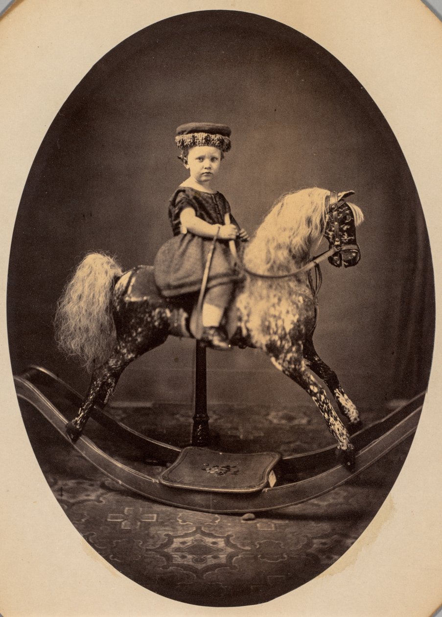 Francis Wayland Sherman vid en ålder av 2 år 10 månader av H.N. Roberts