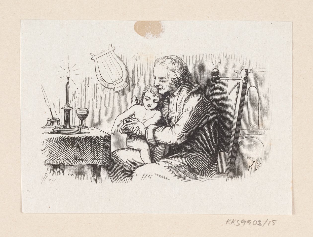 Illustration till "The Naughty Boy" i H.C. Andersen, "Sagor och berättelser", volym 1 av H.P. Hansen