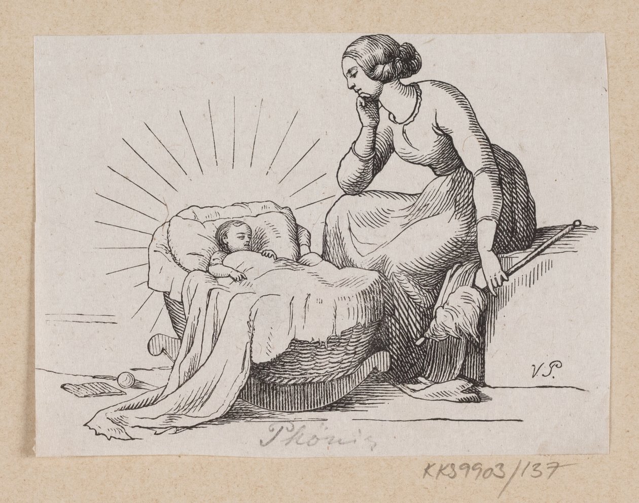 Illustration till "Bird Phønix" i H.C. Andersen, "Sagor och berättelser", volym 2 av H.P. Hansen