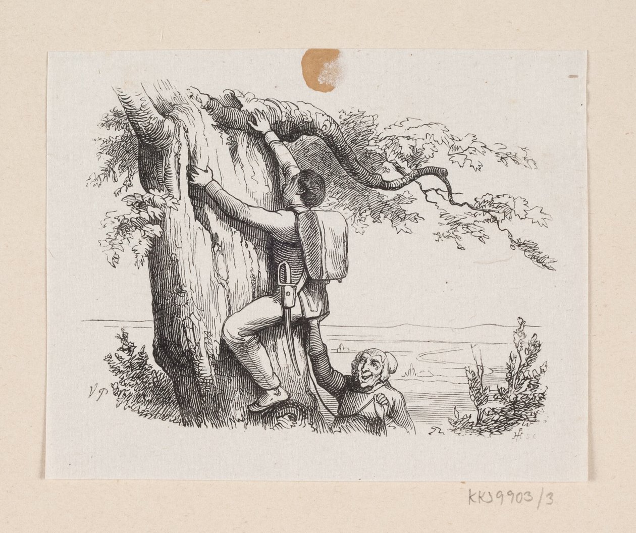 Illustration till "Fireworks" i H.C. Andersen, "Sagor och berättelser", volym 1 av H.P. Hansen