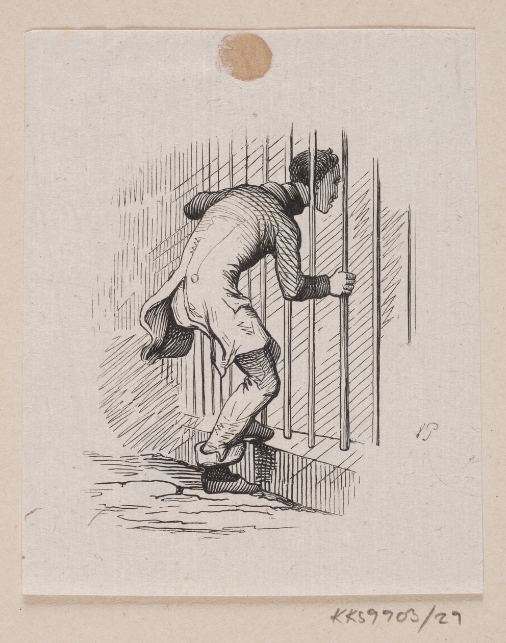 Illustration till "Lykkens Kalosker" i H.C. Andersen, "Sagor och berättelser", volym 1 av H.P. Hansen