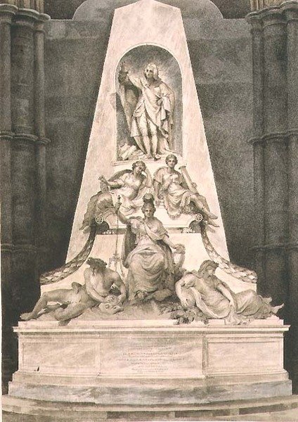 The Tomb of Lord Chatham, tallrik I från 