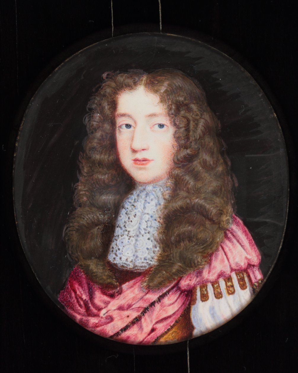 Henry Cavendish, Earl of Ogle (akvarell på elfenben) av H. Byrne