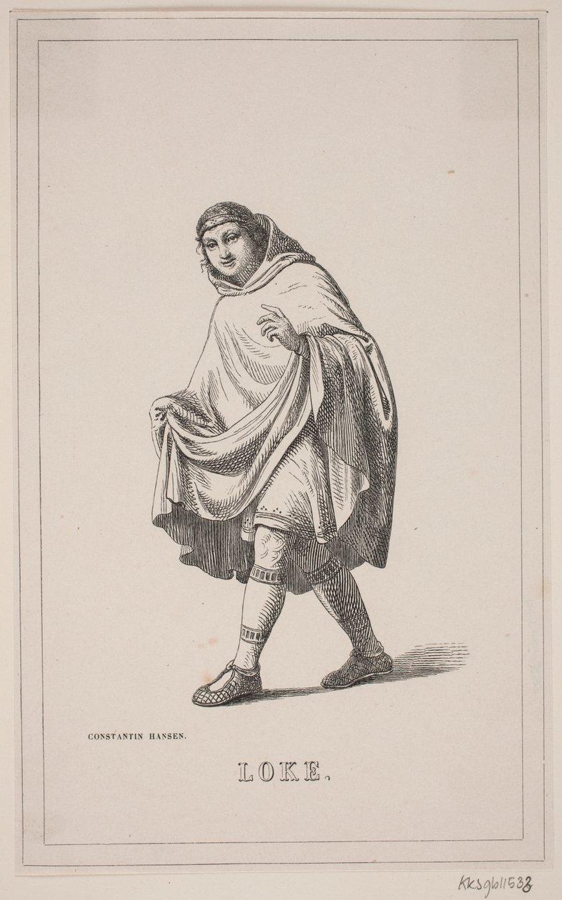 Loke. Illustration till Fabricius