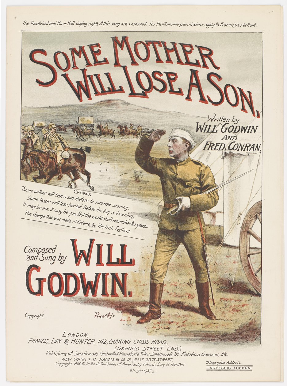 Vissa mödrar kommer att förlora en son, 1899 av H. G. Banks