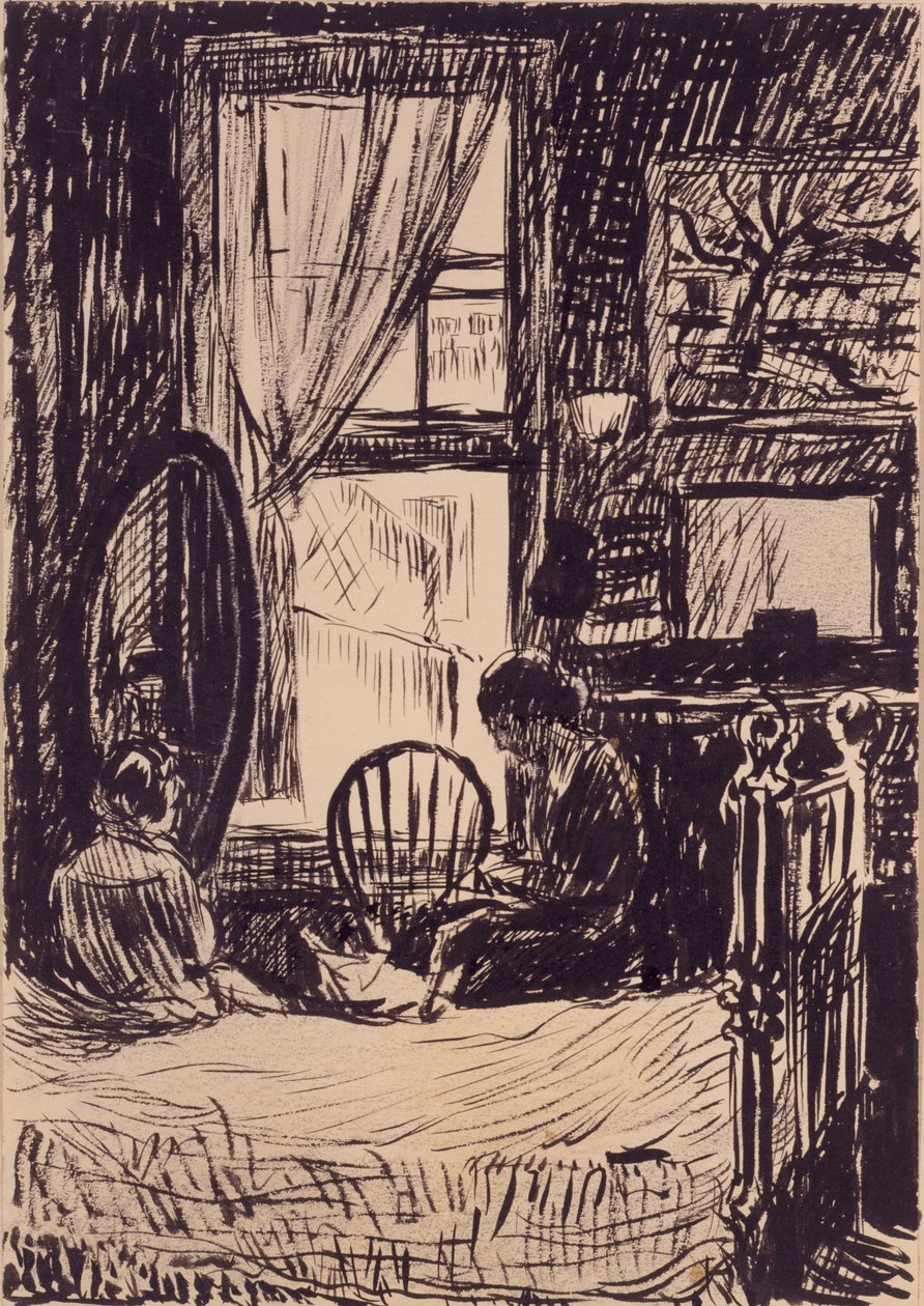 (Siffror före fönster) av H. Lyman Sayen