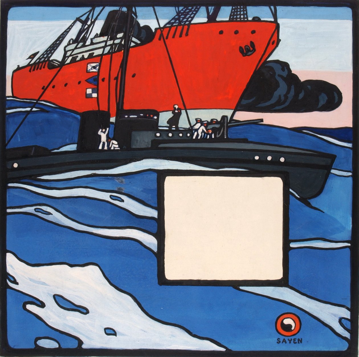 Utan titel (Naval Action) av H. Lyman Sayen