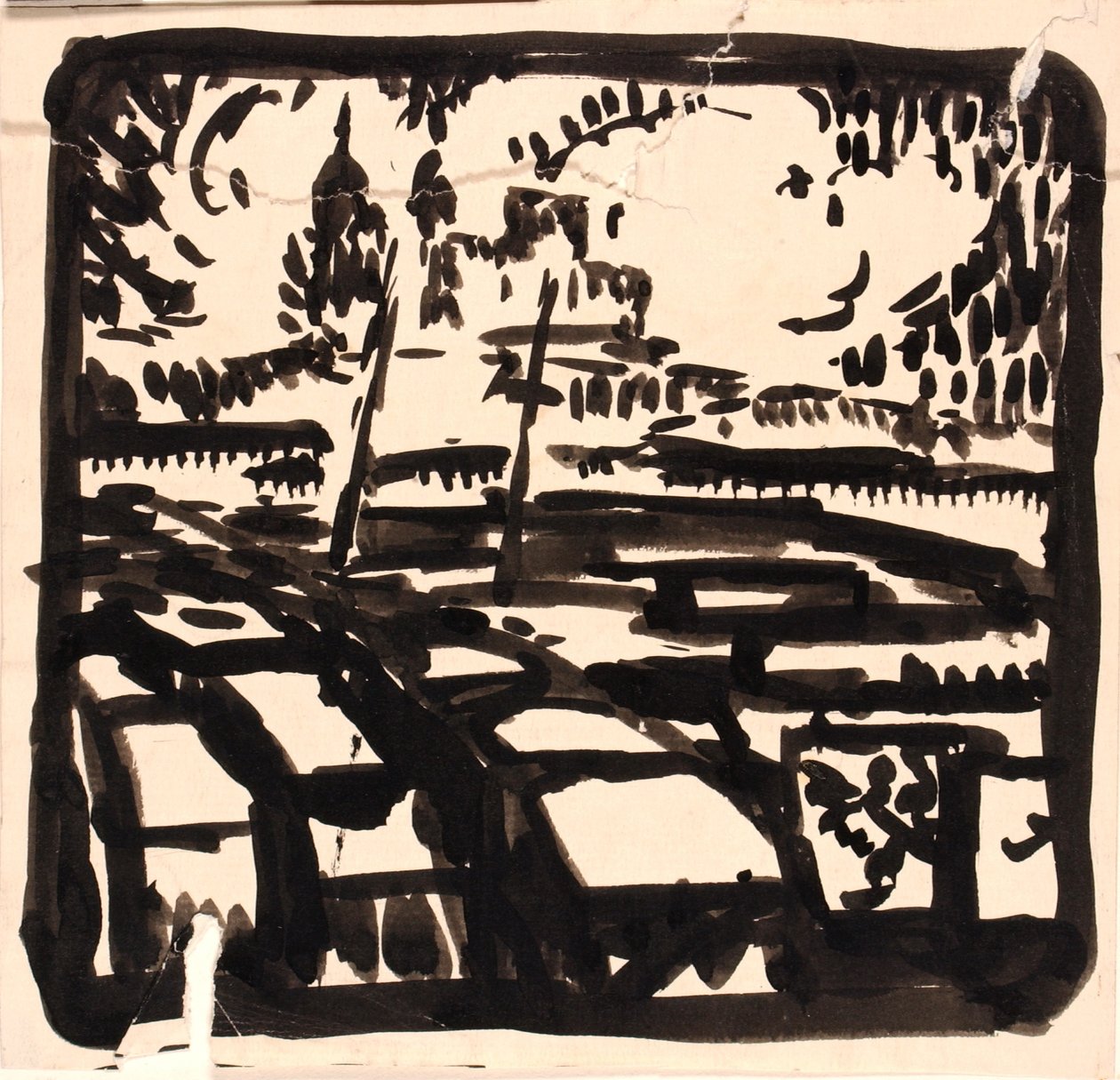 Utan titel av H. Lyman Sayen
