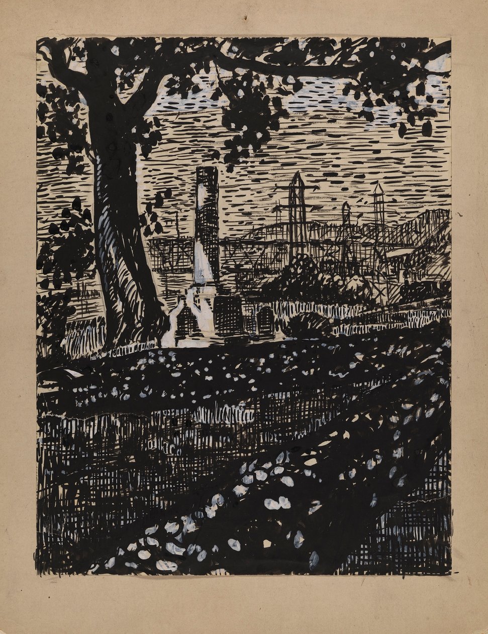 Utan titel av H. Lyman Sayen
