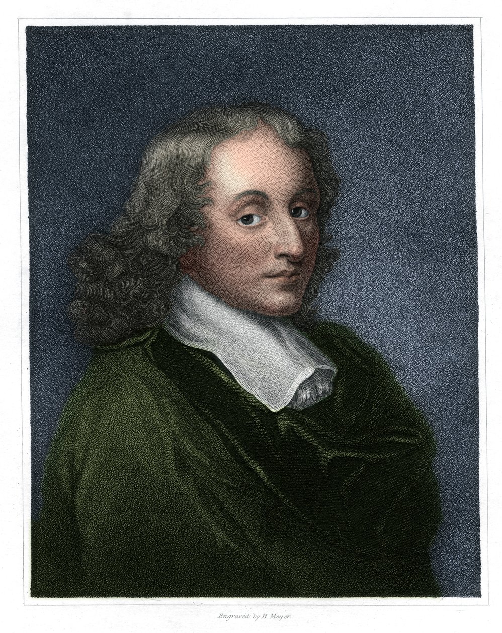 Blaise Pascal, fransk filosof, matematiker, fysiker och teolog, 1833. av H Meyer