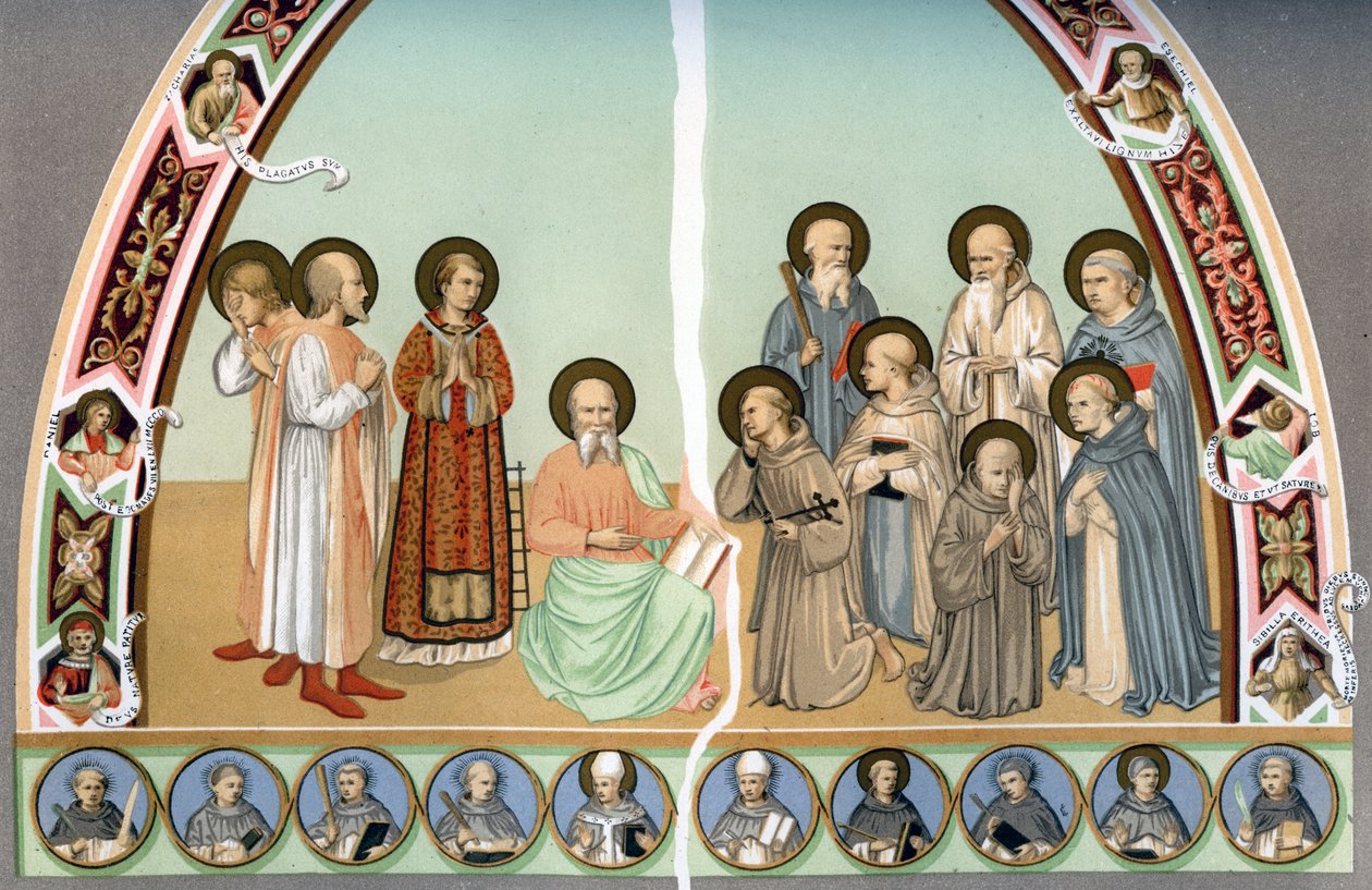 Heliga män, 1400-talet 1849. av H. Moulin