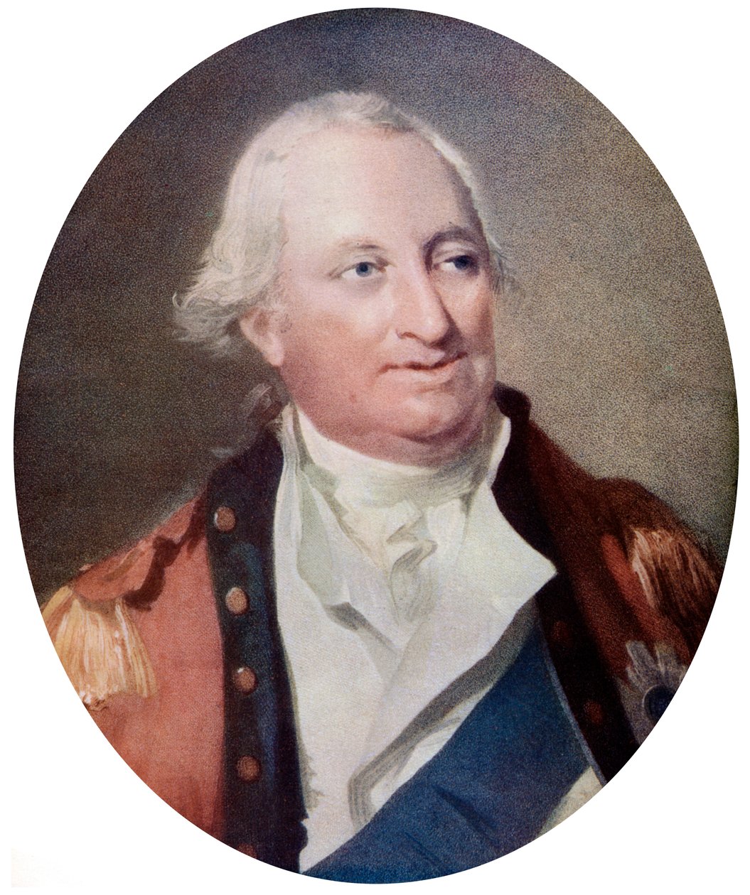 Charles Cornwallis, 1:a markis Cornwallis, engelsk militärbefälhavare, sent 1700-tal, c1920. av H Ogborne