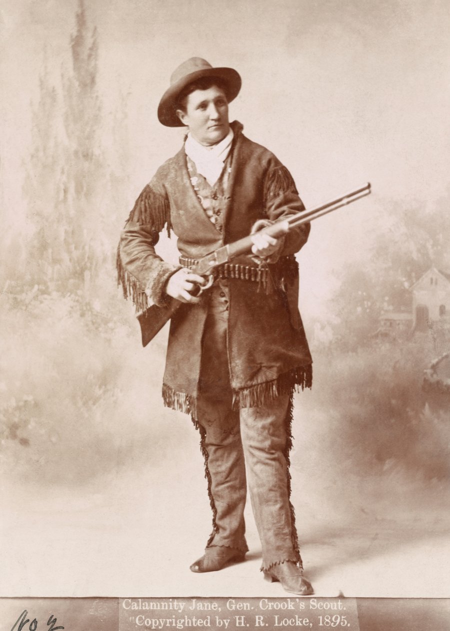 Porträtt av Calamity Jane av H. R. Locke