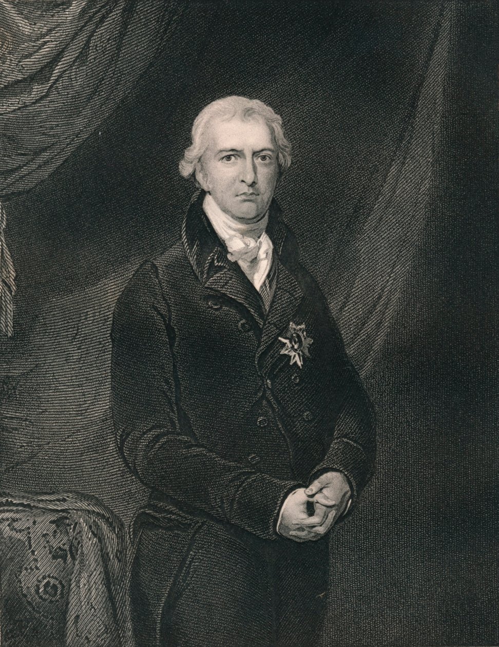 Robert Banks Jenkinson, Earl of Liverpool, c1820, mitten av 1800-talet. av H. Robinson