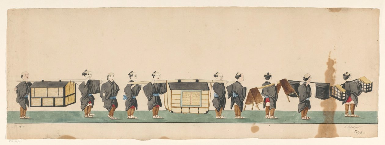 Teckning av H. Rolland