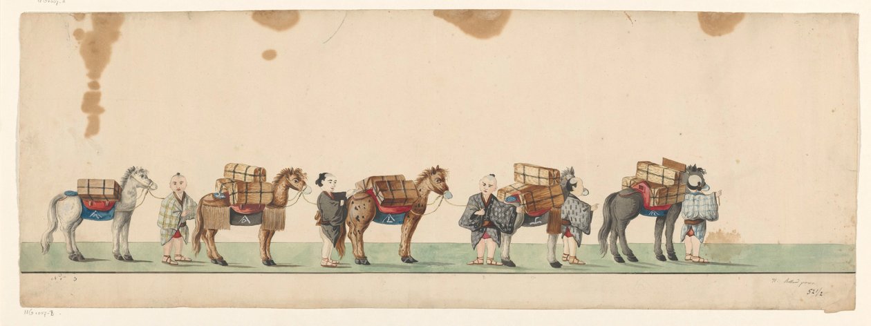 Teckning av H. Rolland
