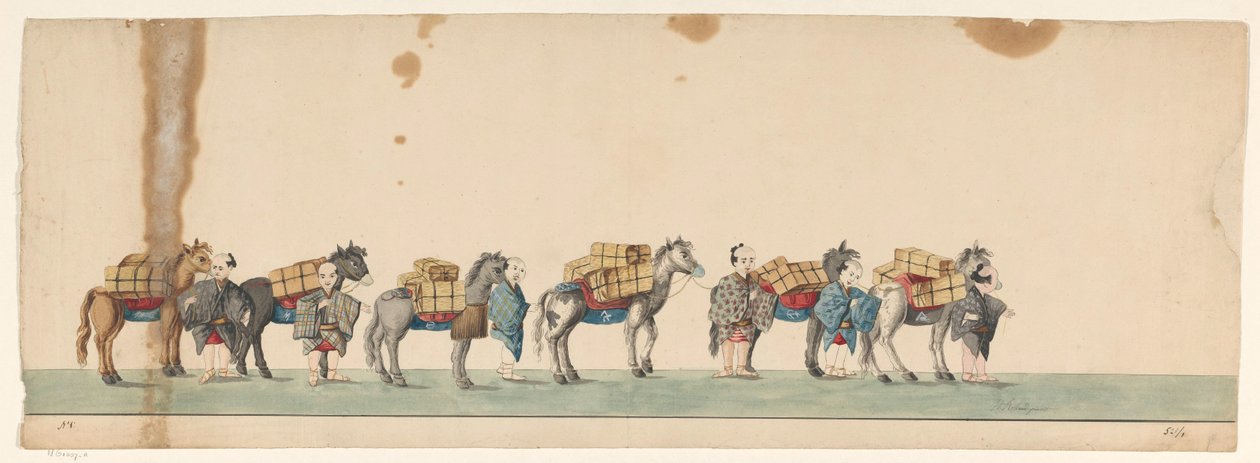 Teckning av H. Rolland