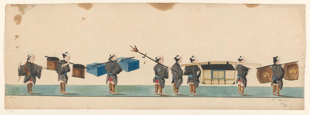 Teckning av H. Rolland